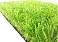 Durable Non - toxic Artificial Grass Landscaping with PP Cloth + SBR Latex Glue Backing
