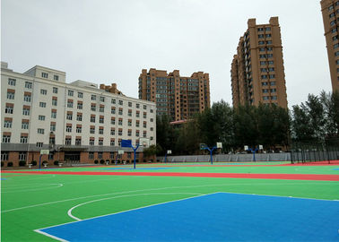 China El patio para todo clima de la escuela que suela la instalación fácil y desmonta colores de encargo fábrica